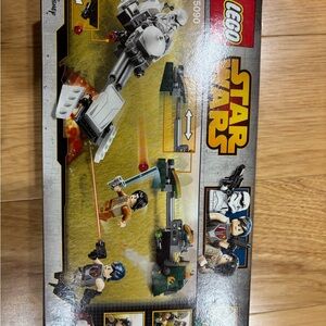 LEGO Star Wars Speeder Set - Gray, White, and Orange